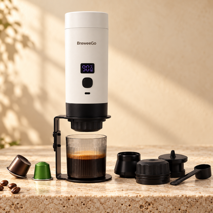 BreweeGo 3-in-1 Portable Espresso & Coffee Maker