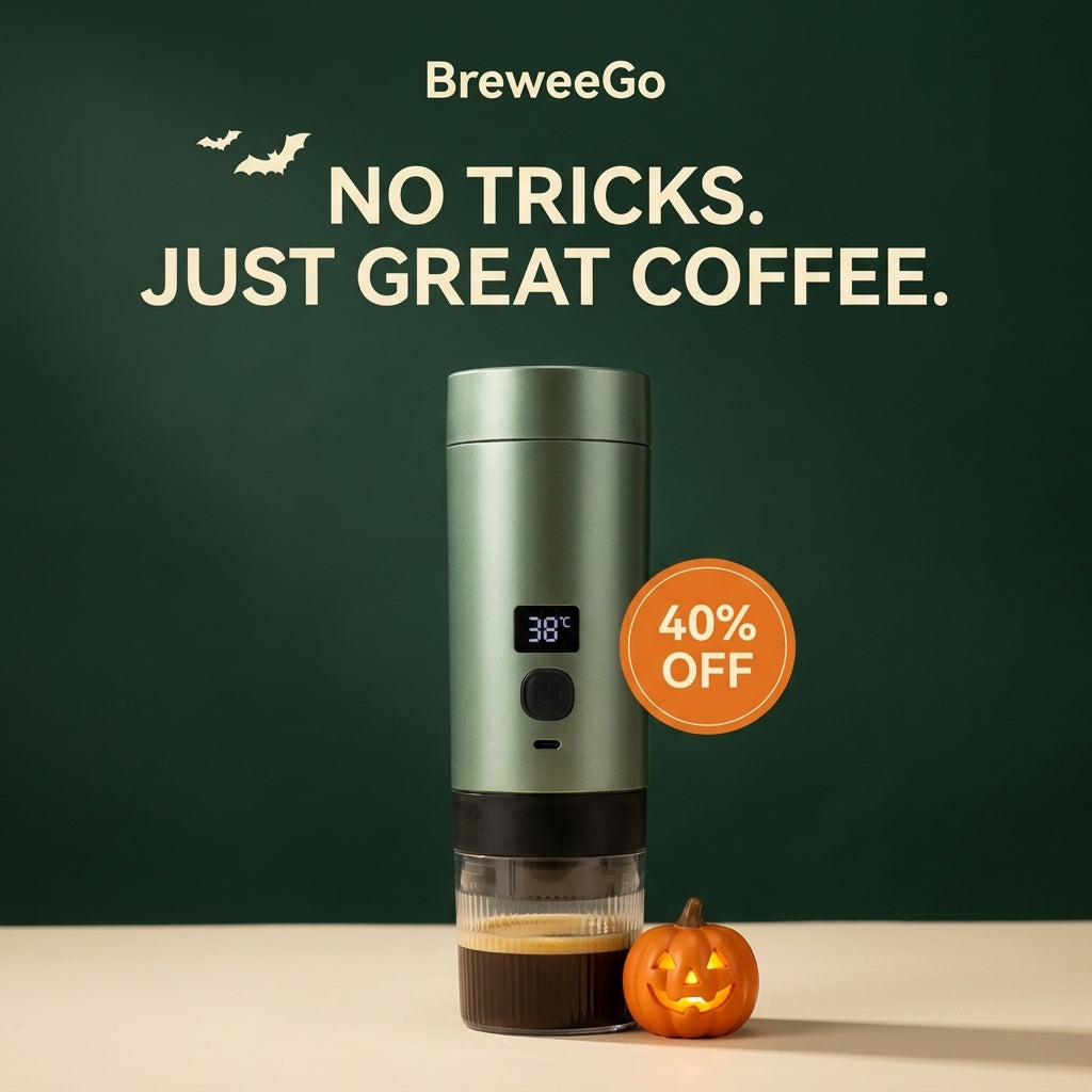 BreweeGo 3-in-1 Portable Espresso & Coffee Maker