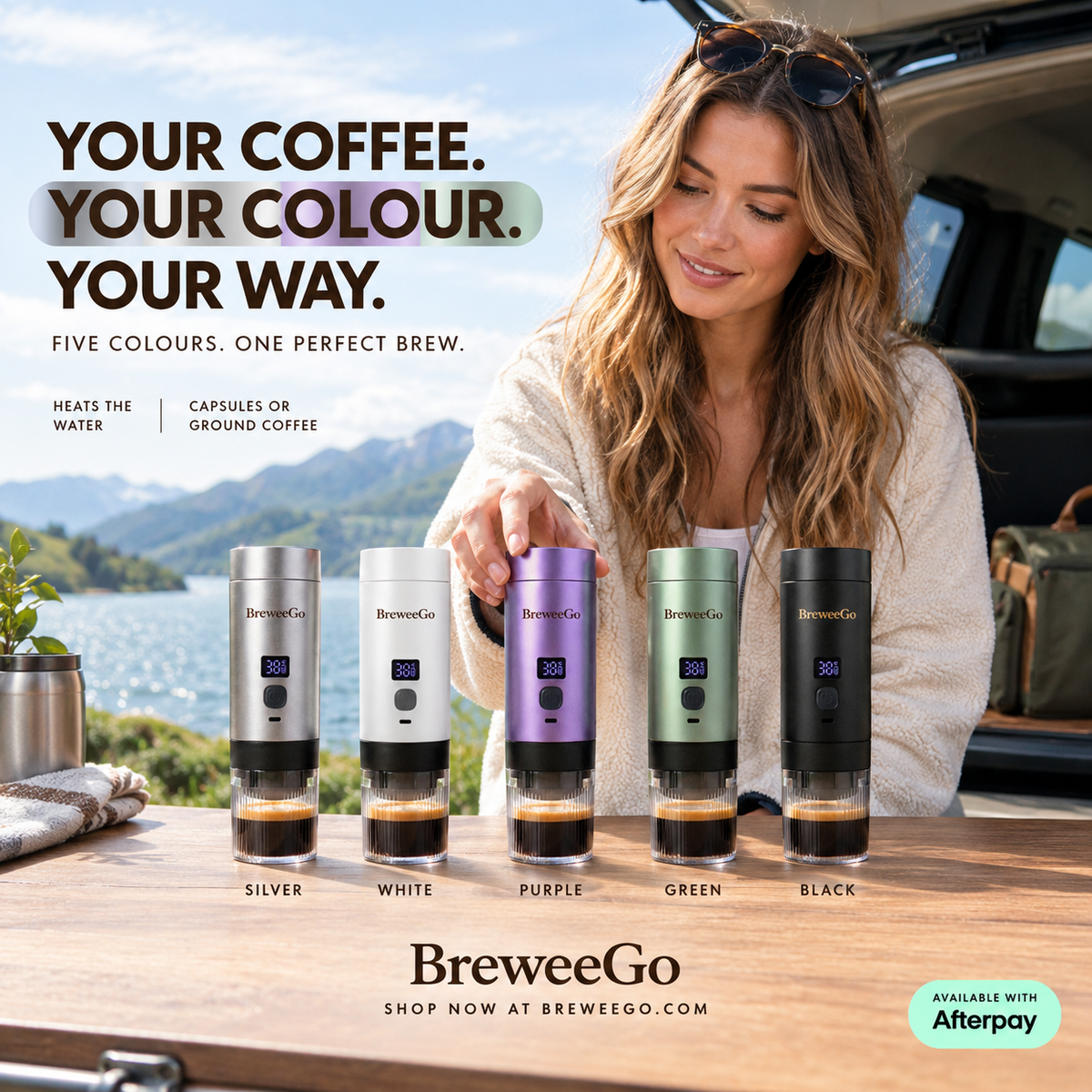 BreweeGo Portable Coffee Maker