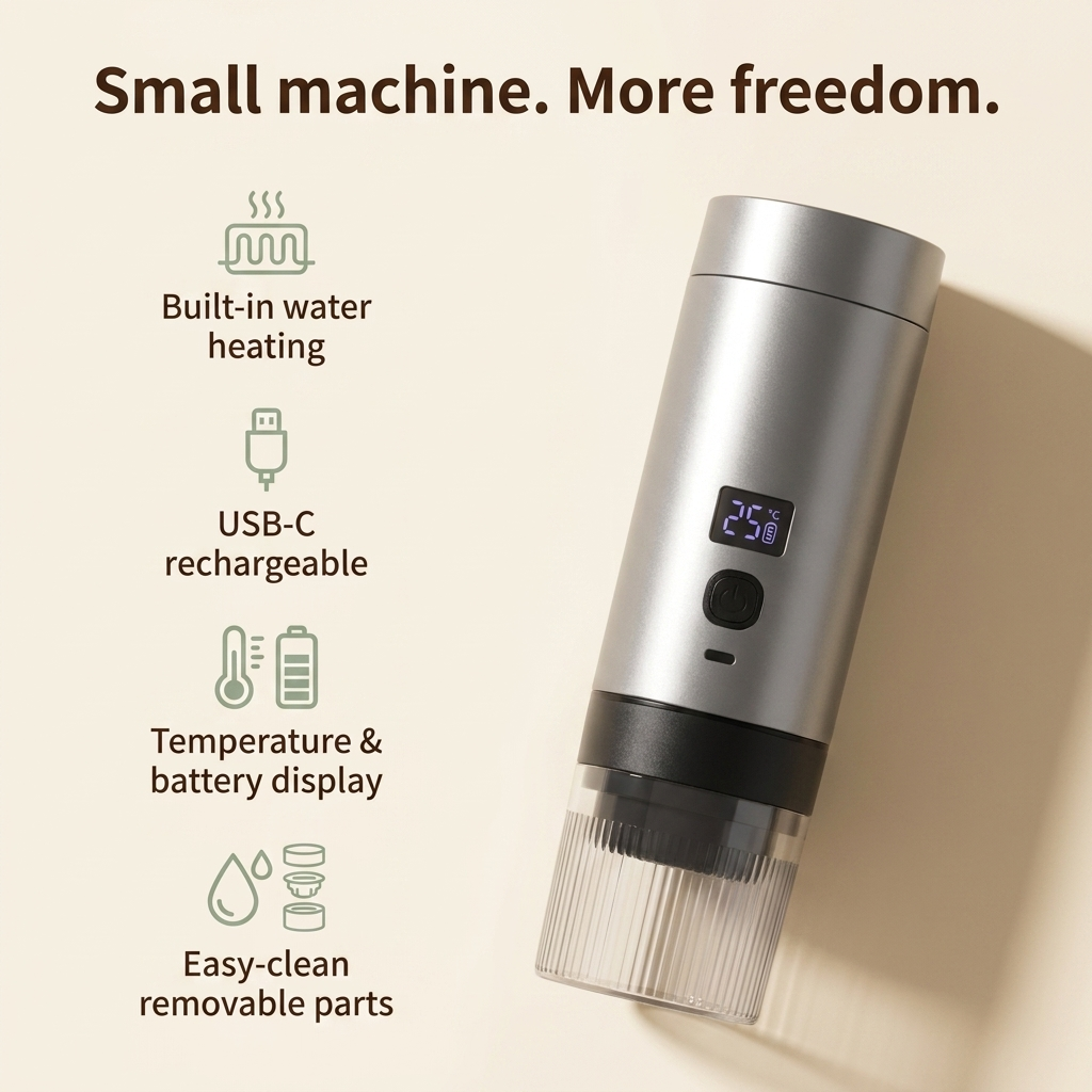BreweeGo Portable Coffee Maker