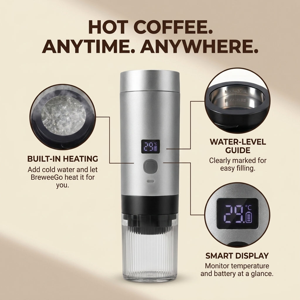 BreweeGo Portable Coffee Maker